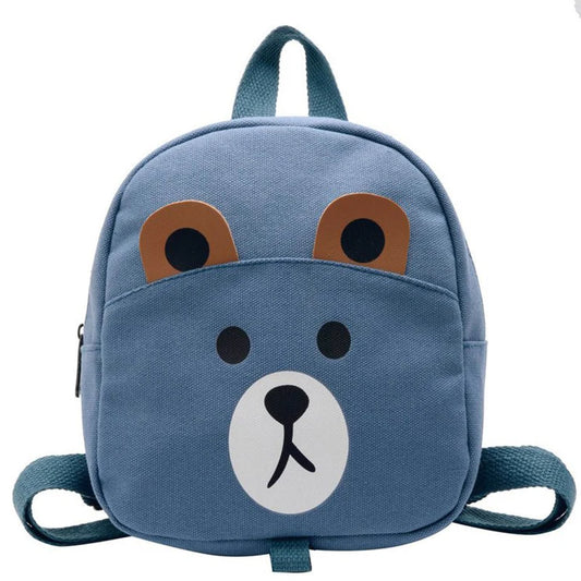 Childrens school and travel backpack. Teddy bear backpack multicolors