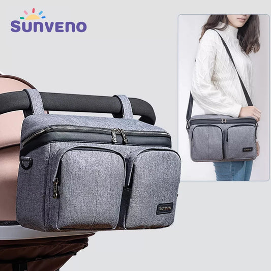 Sunveno compact attach to stroller diaper bag baby bag 