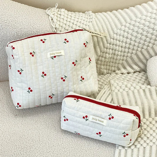 Jolly House Quilted Cotton Cosmetic bag
