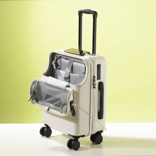 Travel Suitcase Carry on Luggage With Wheels Cabin Rolling Luggage Trolley